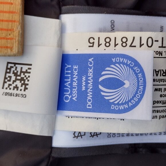 Canada Goose Gabriola Parka Black S Down Hooded Winter Coat Made in Canada - Picture 16 of 16